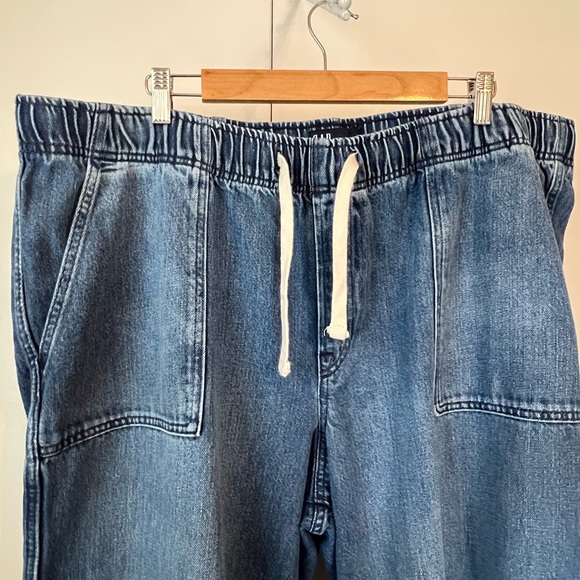 GAP Pull-on Barrel Jeans sz XXL - Picture 4 of 14